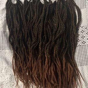 Amazon Dark Brown Braided Hair Extensions